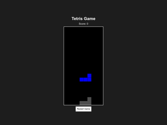 tetris screenshot