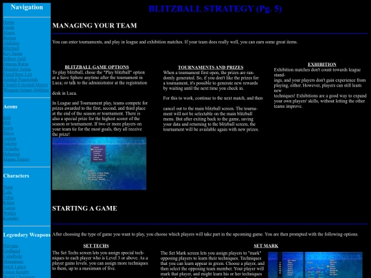 blitzball/blitzball5 screenshot