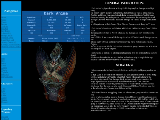 darkaeons/darkanima screenshot