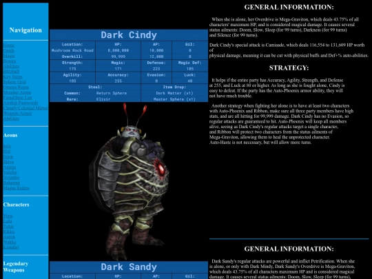 darkaeons/darkmagus screenshot