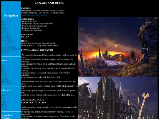 guide/zanarkandruins screenshot
