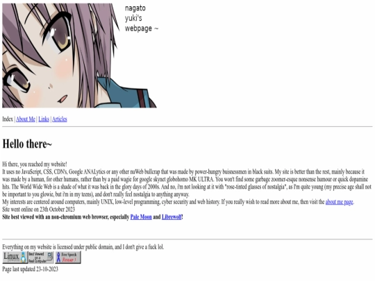 index screenshot