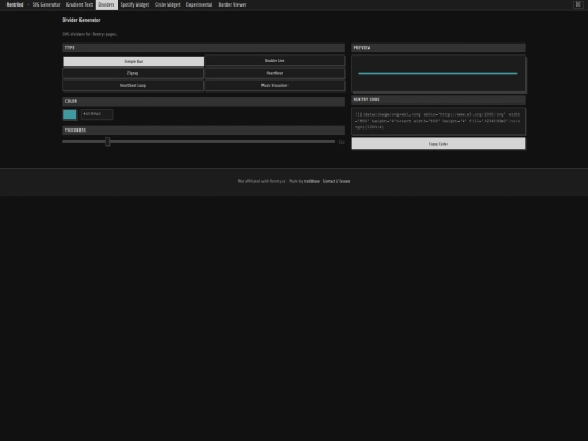 dividers/dividers screenshot