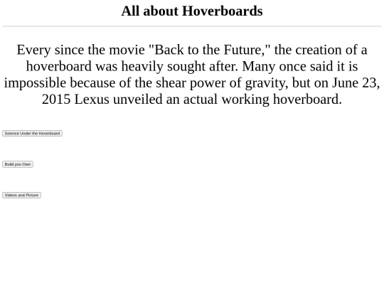 HoverBoard screenshot
