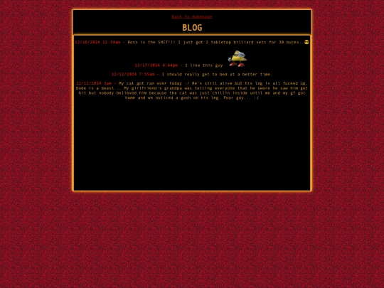 blog screenshot