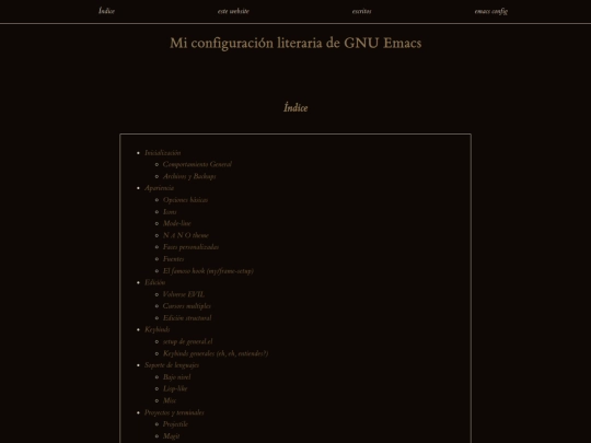 emacs/config screenshot