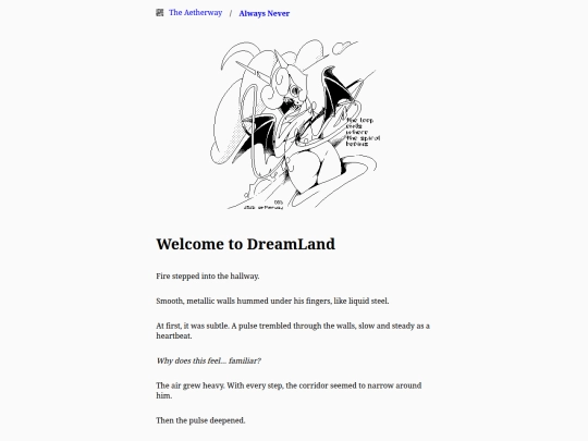 always-never/dreamland screenshot