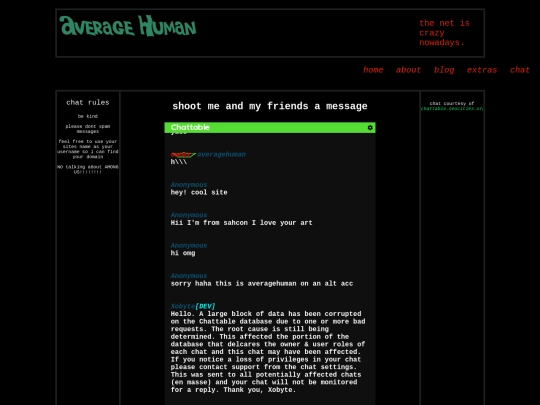 chat screenshot