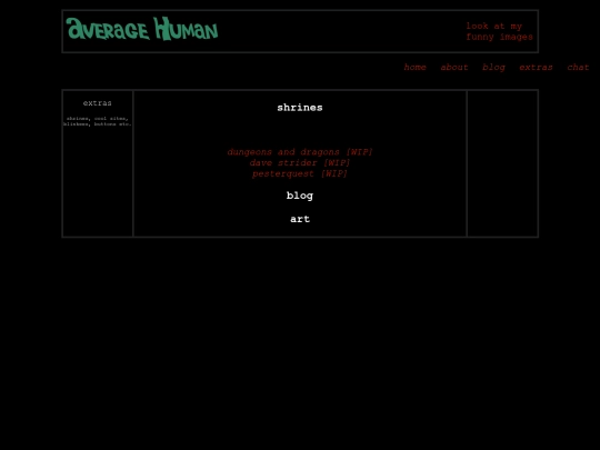 extras screenshot