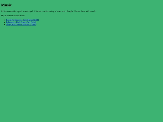 music screenshot