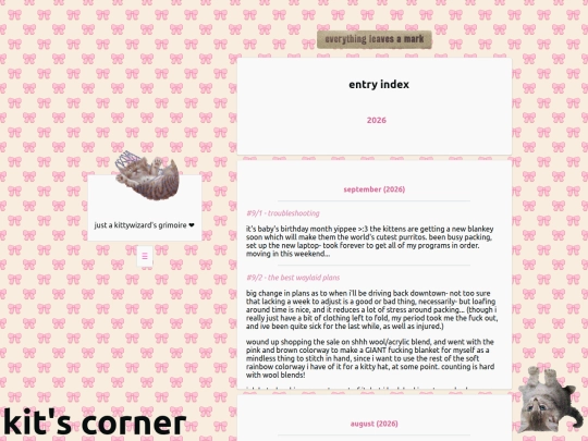 blog screenshot