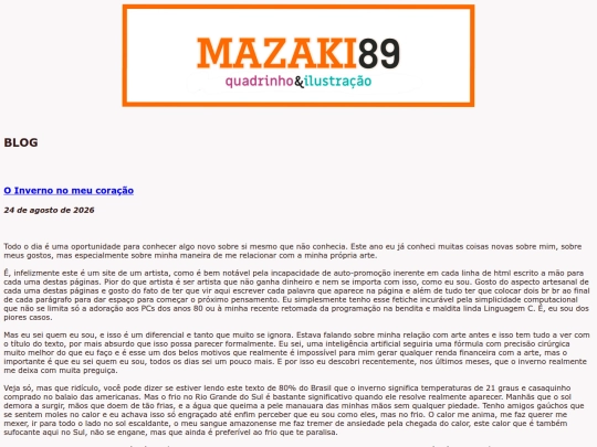 blog screenshot