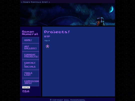 projects screenshot