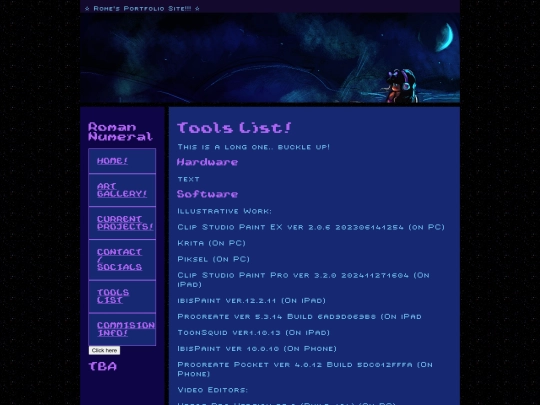 tools screenshot
