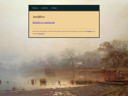 archive screenshot