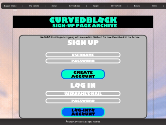signup screenshot