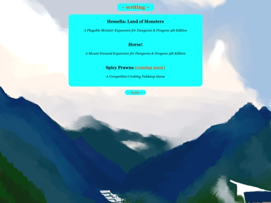 writing screenshot