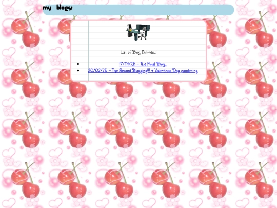 bloghome screenshot