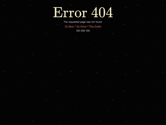 not_found screenshot