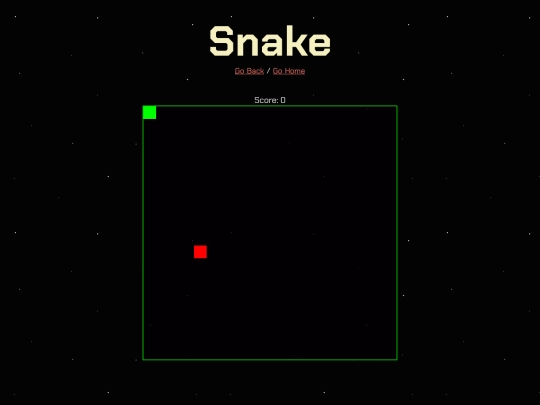 snake screenshot