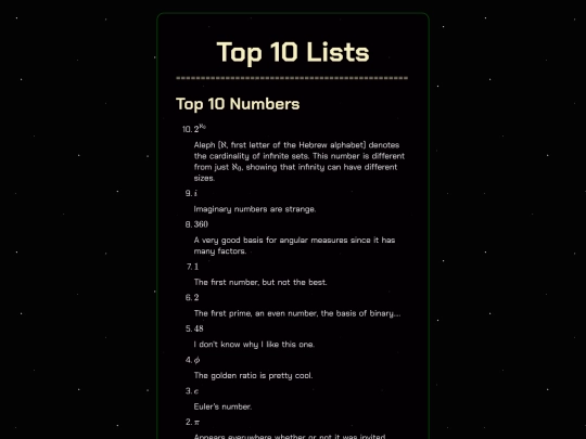 top-ten screenshot