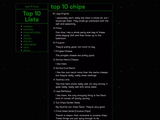top-ten/chips screenshot
