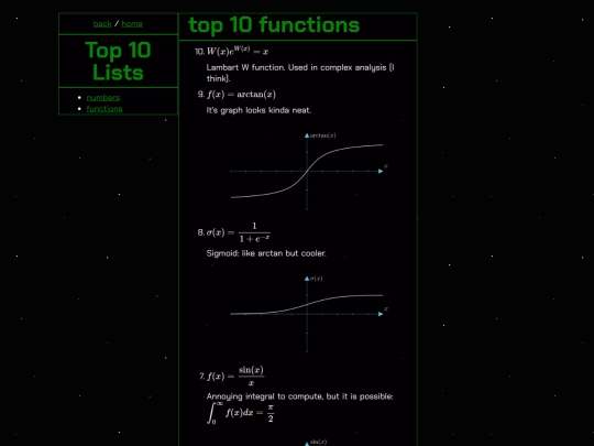 top-ten/functions screenshot