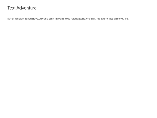 textadventurez screenshot