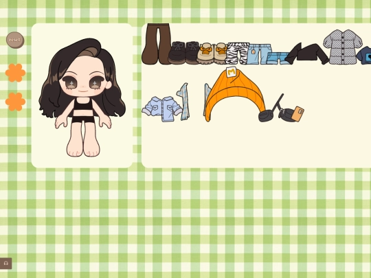 dressup/meli screenshot