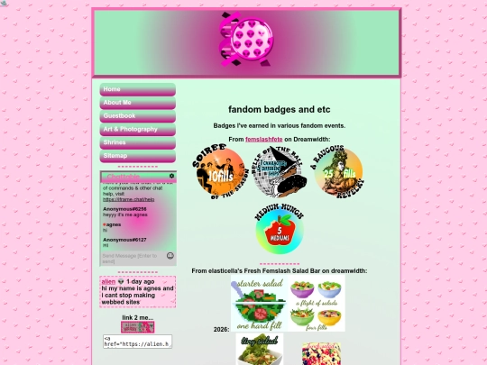 badges screenshot