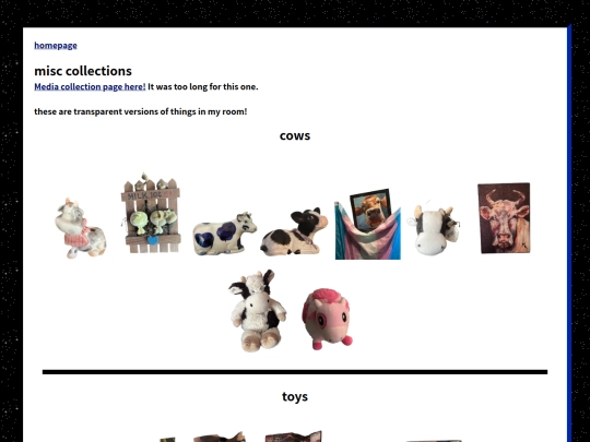 collections/misc screenshot