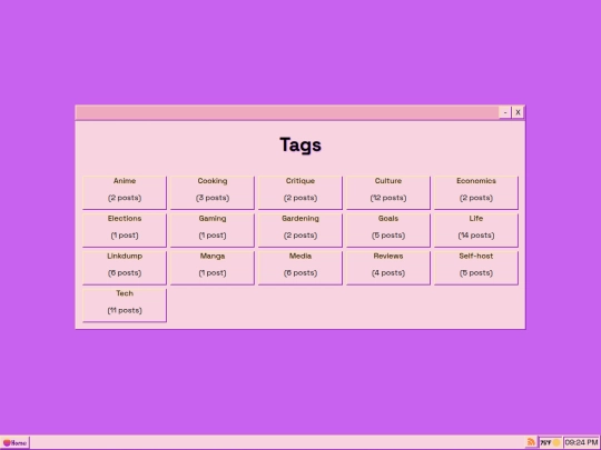 tags screenshot