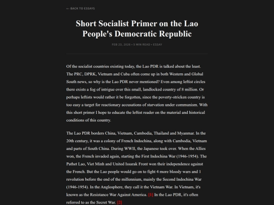 essays/lao screenshot