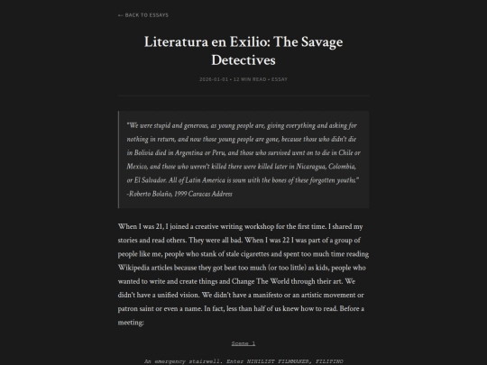 essays/literatura-en-exilio-the-savage-detectives screenshot