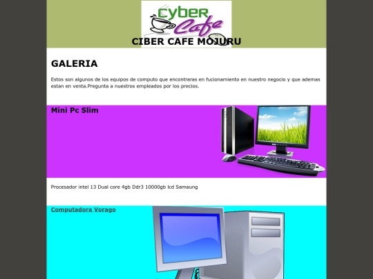 paginas/GALERIAS screenshot
