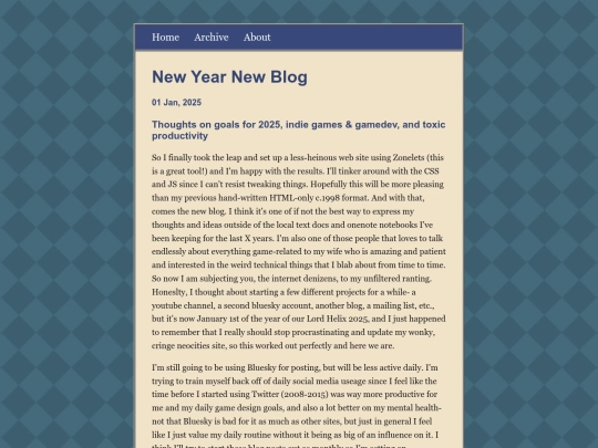 posts/2025-01-01-New-Year-New-Blog screenshot
