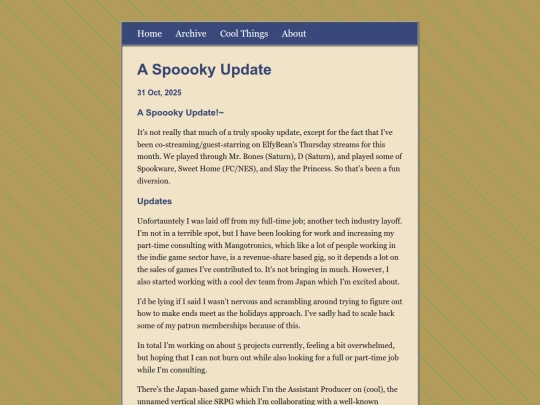 posts/2025-10-31-A-Spoooky-Update screenshot