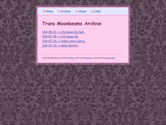 archive screenshot
