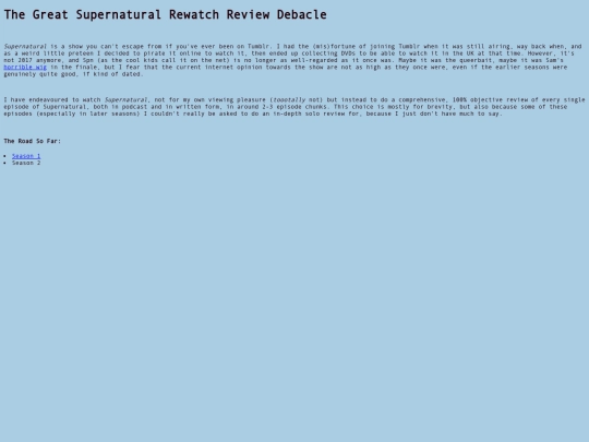 supernatural-homepage screenshot