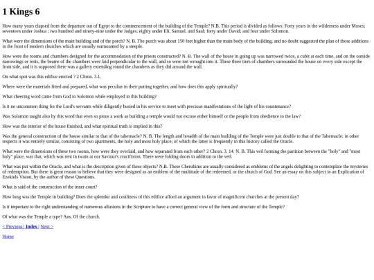 scriptureqs/1kings/1kings6 screenshot