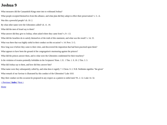 scriptureqs/josh/josh9 screenshot