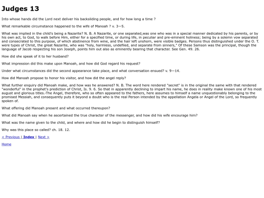 scriptureqs/judges/judges13 screenshot