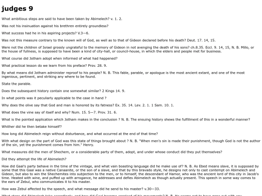 scriptureqs/judges/judges9 screenshot