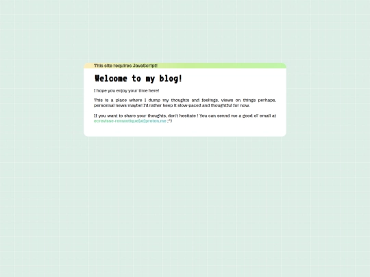 blog screenshot