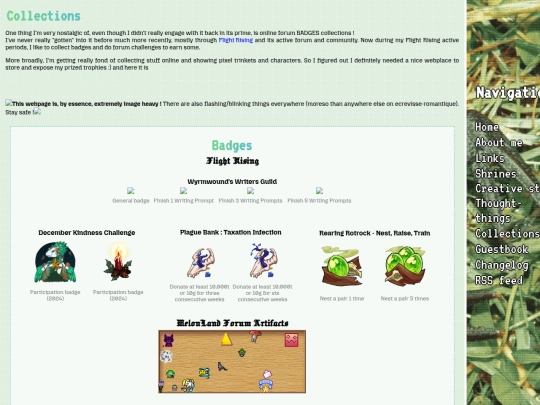 collections screenshot
