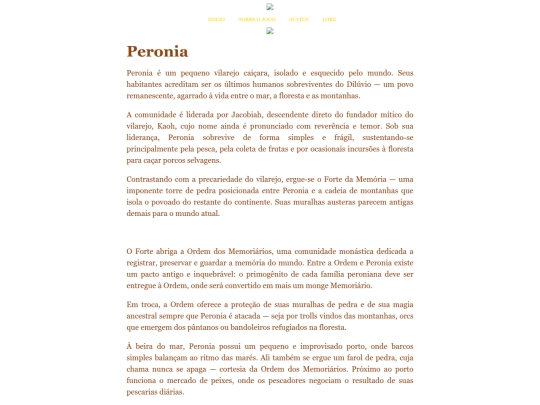 lore/peronia screenshot