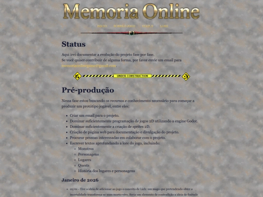 status screenshot