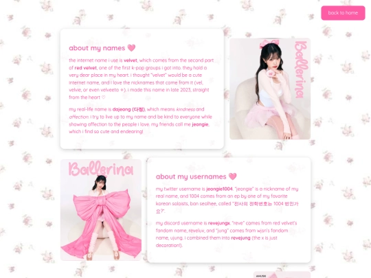 info screenshot