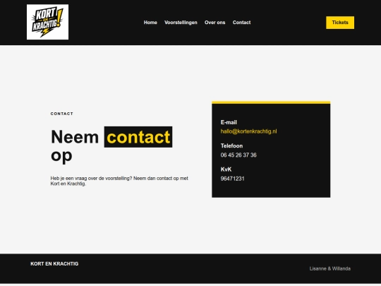 contact screenshot