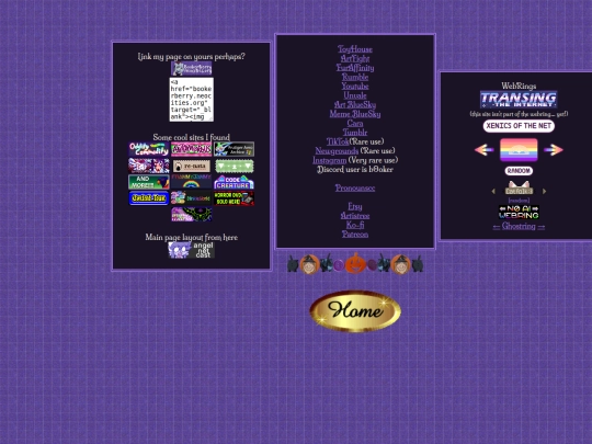 Links screenshot